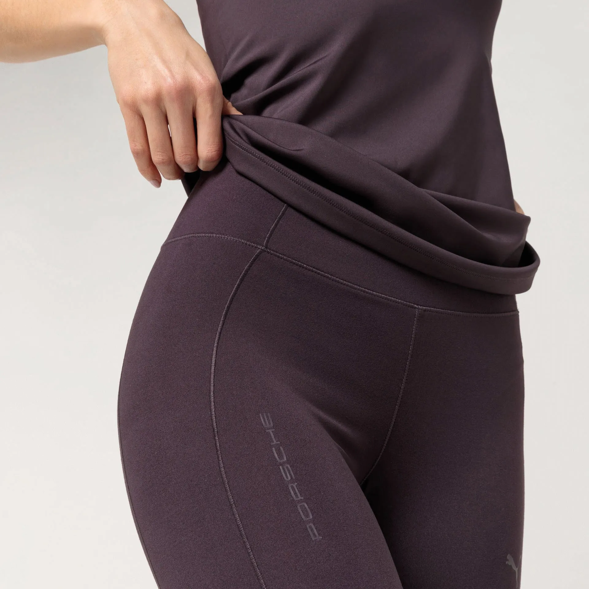 Porsche Women's Leggings (Blackberry) - Yoga Capsule