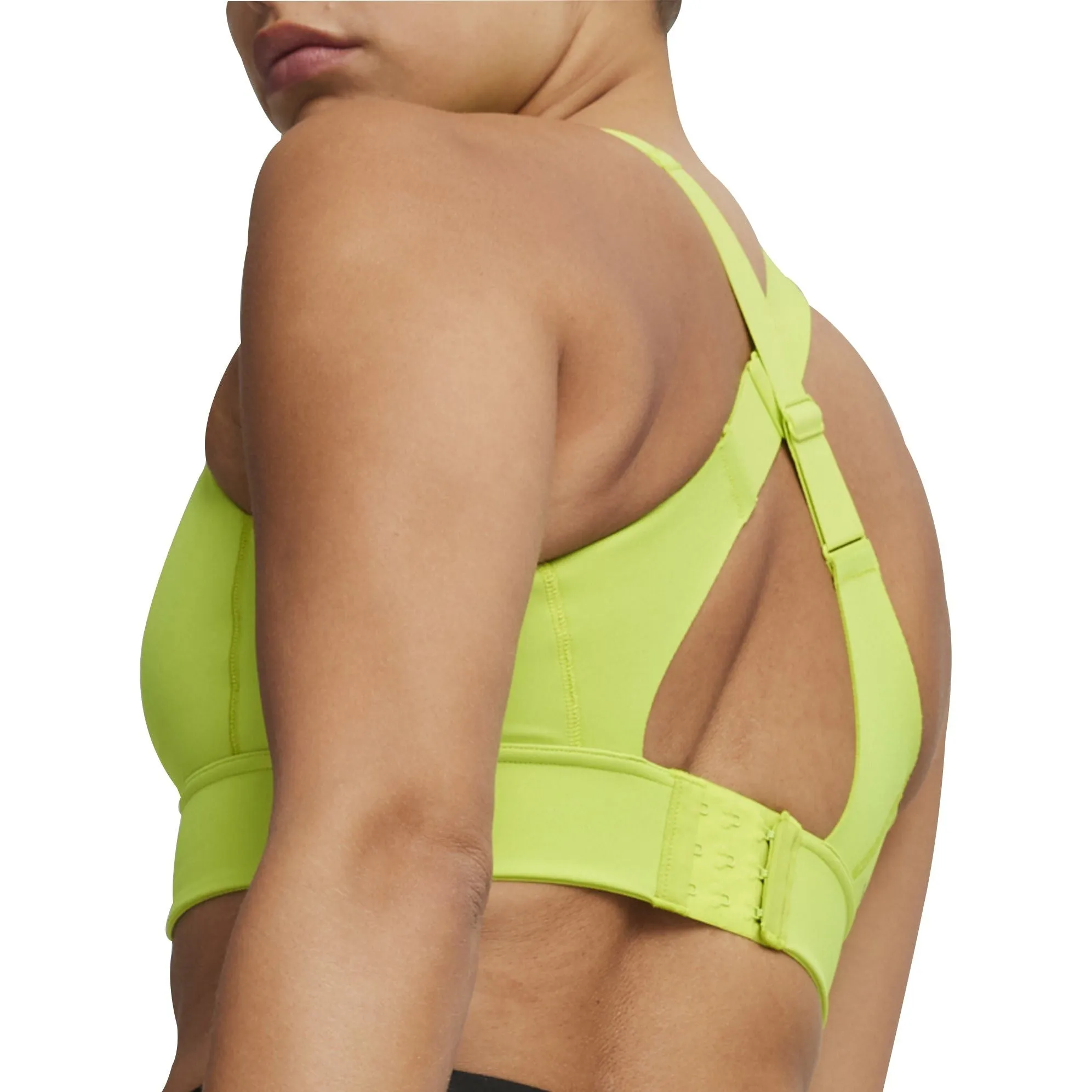 Puma PWRbreathe Womens Running Sports Bra - Green