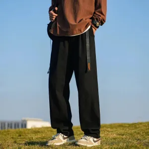 Retro Straight Casual Pants