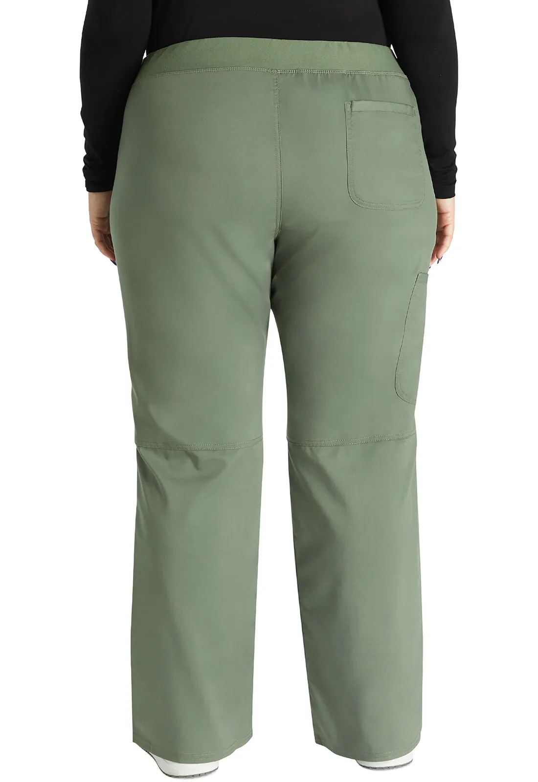 Revolution WW110 Mid Rise Straight Leg Pull-on Pants Olive