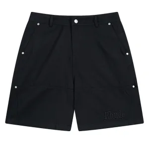 RHUDE Embroidered Letters Logo Shorts