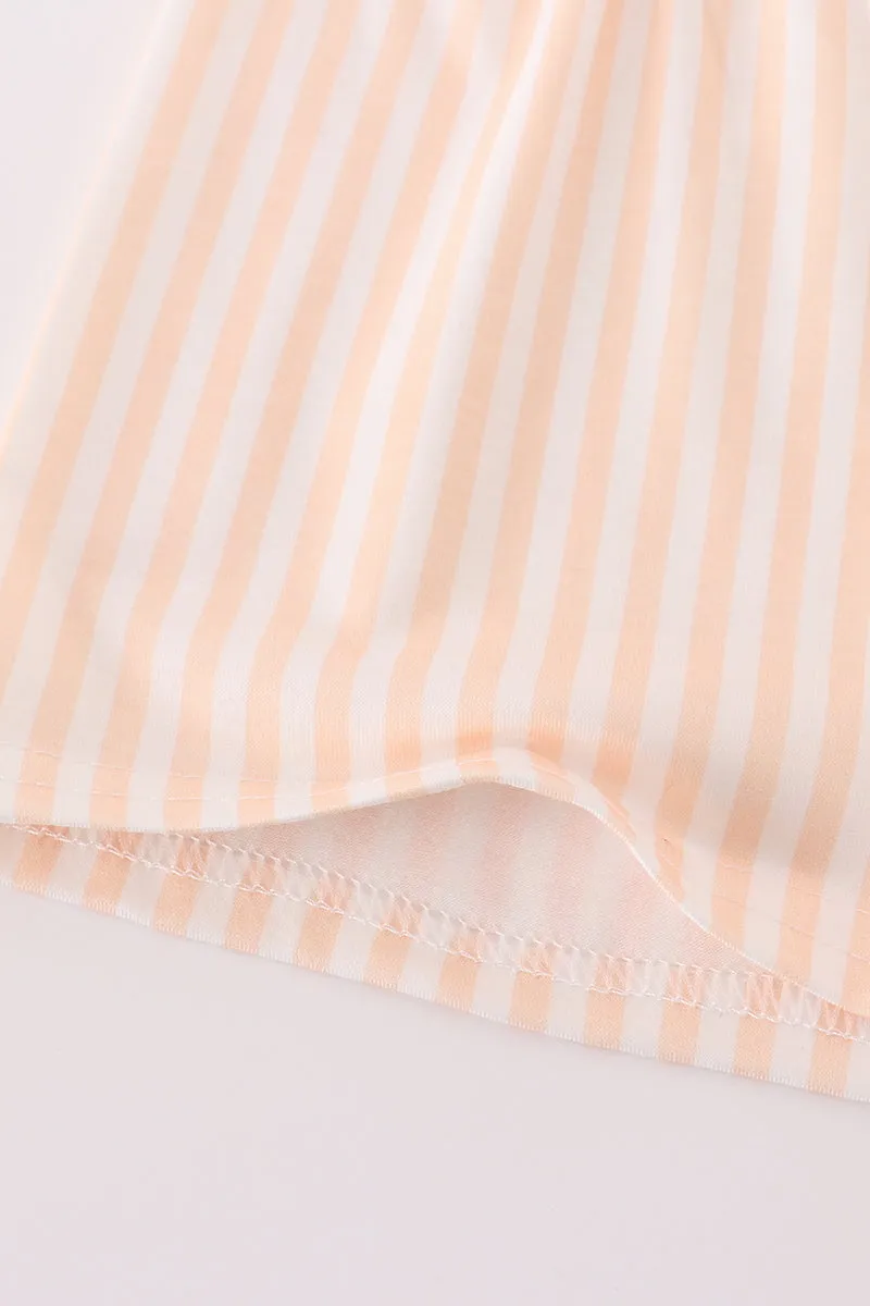 Sage Stripe Boy Set