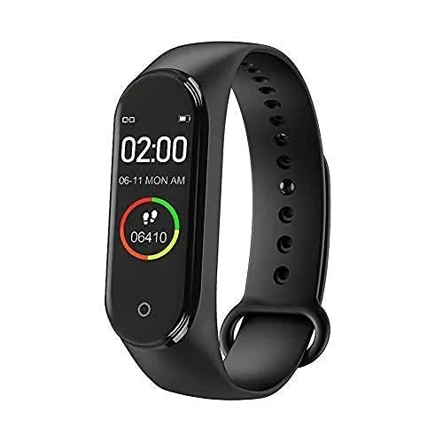 SHREE NOVA M4 Intelligence Bluetooth Wrist Smartwatch Band with Activity Tracker, Bracelet Watch, Smart Fitness Band with Heart Rate Sensor Compatible All Androids iOS Phone