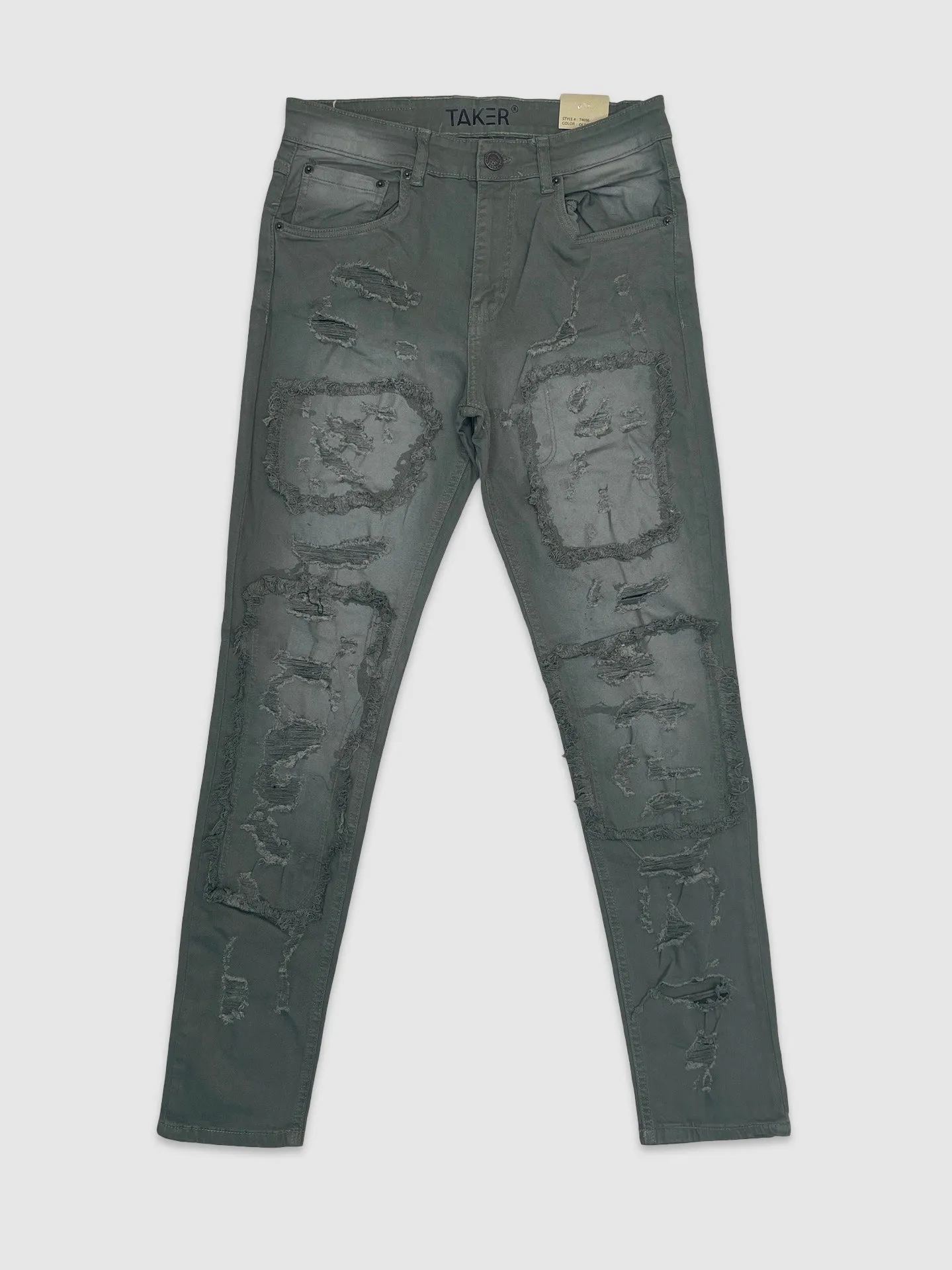 SLE-T4056-Slim Fit Fashion Pants