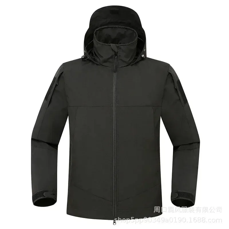 Spring and Autumn Jacket Stormtrooper Jacket Waterproof Windproof Warm Jacket Single Composite Soft Shell Mountaineering Suit