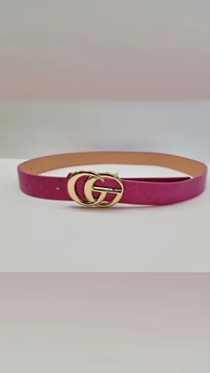 Spring Love Belt | Fuchsia