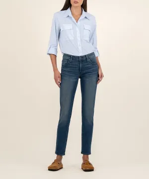 Stevie Mid Rise Straight Leg, Exclusive - FINAL SALE