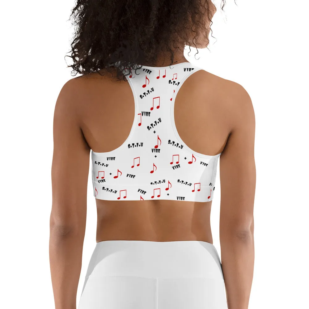 STFU   Vibe Sports bra