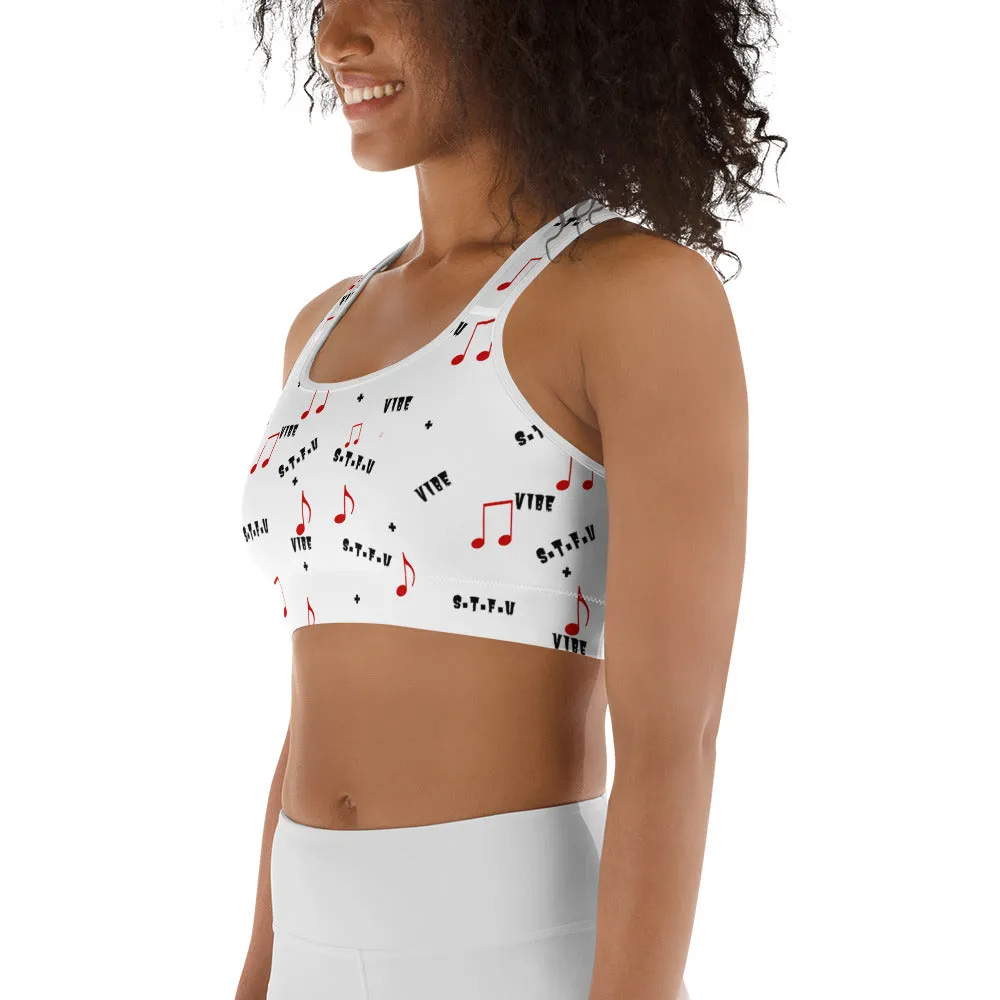 STFU   Vibe Sports bra