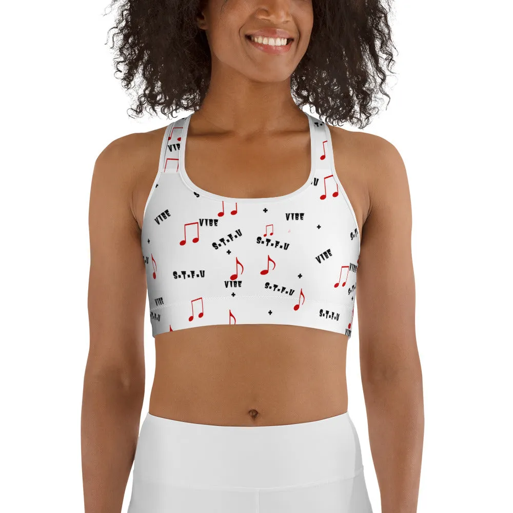 STFU   Vibe Sports bra