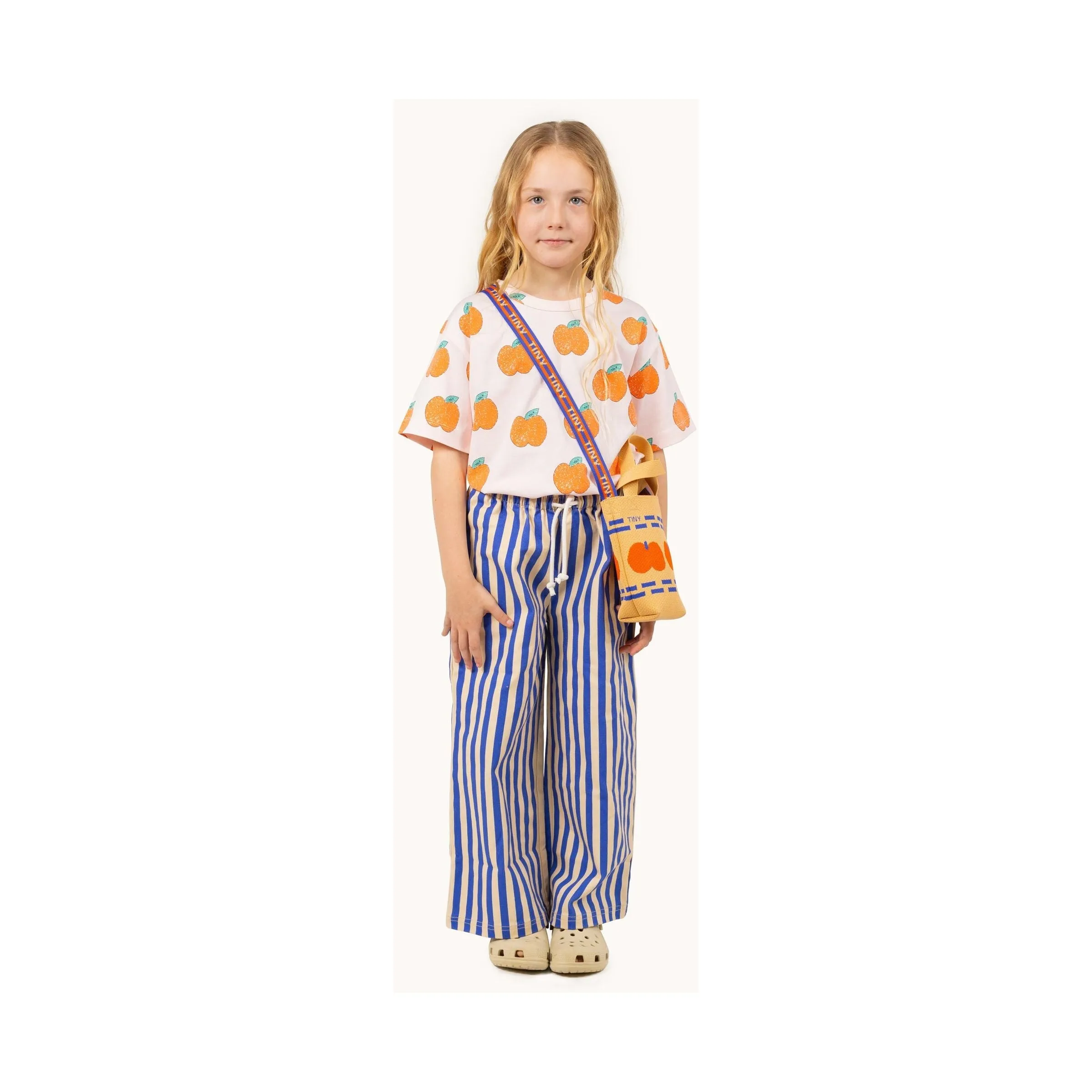 Stripes Woven Pant - Vanilla/Ultramarine