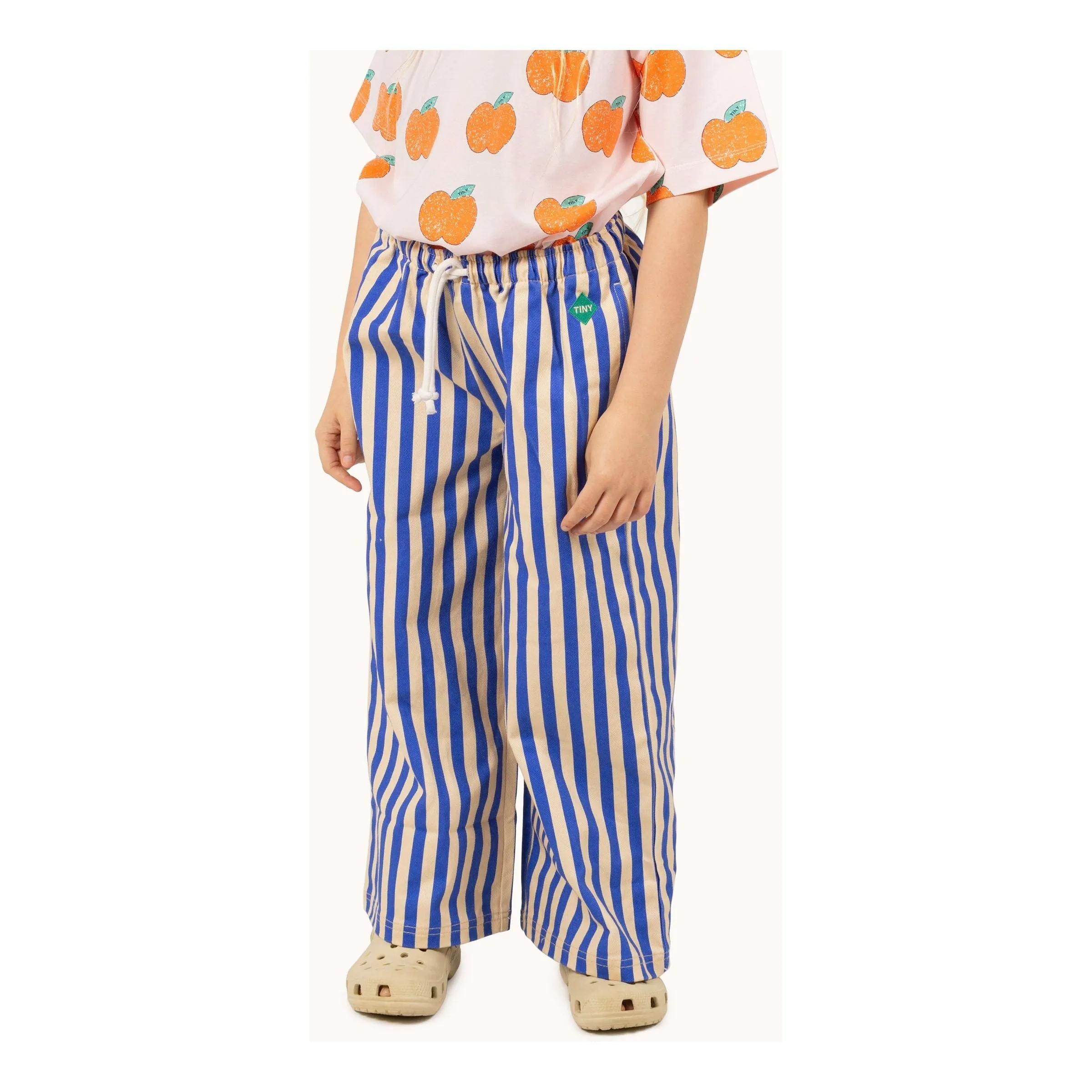 Stripes Woven Pant - Vanilla/Ultramarine