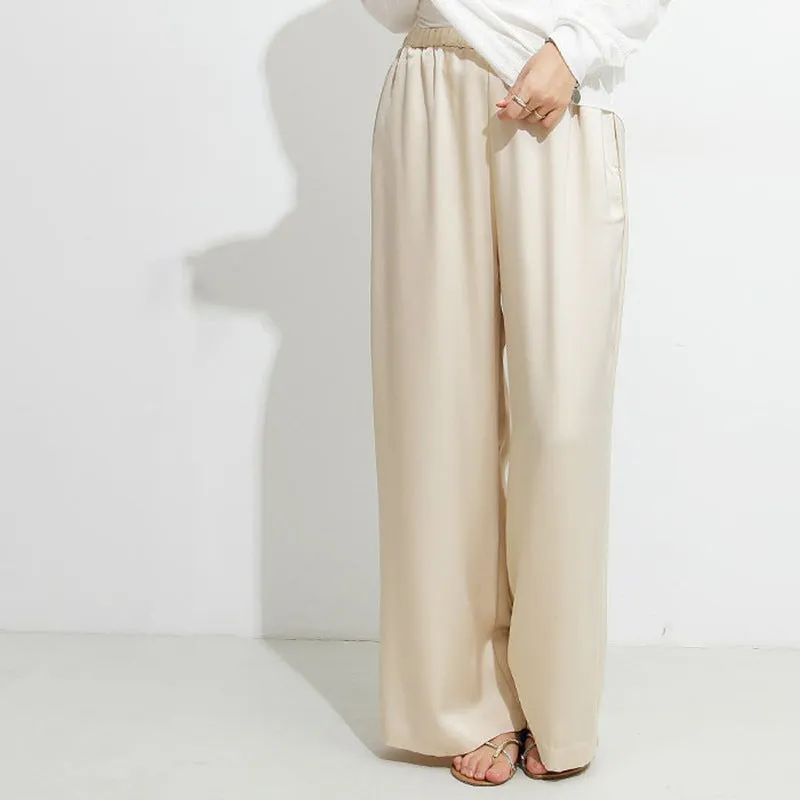 Summer Draped Casual High Grade Loose Trousers