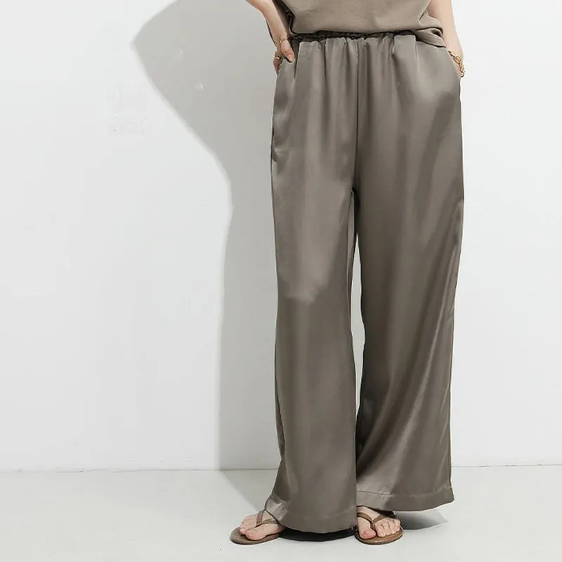 Summer Draped Casual High Grade Loose Trousers