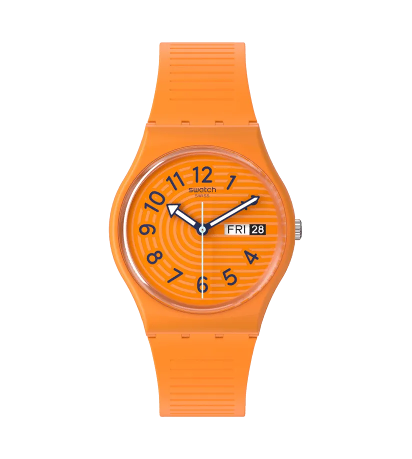 Swatch Trendy Lines watch in Sienna Originals Gent 34mm SO28O703