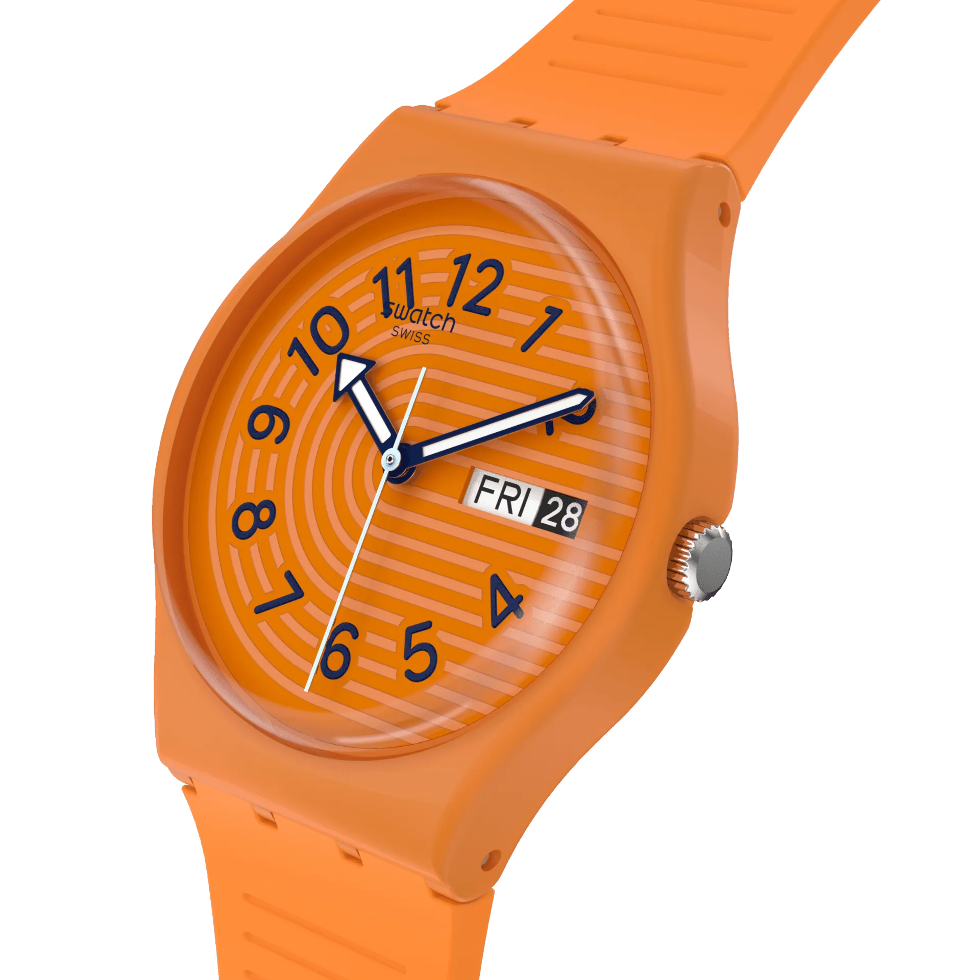 Swatch Trendy Lines watch in Sienna Originals Gent 34mm SO28O703