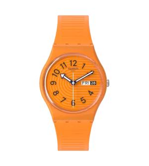 Swatch Trendy Lines watch in Sienna Originals Gent 34mm SO28O703