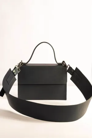 Tanned   I   Carrie Bag      Black  TO/CB-BLK  I Leather Bag