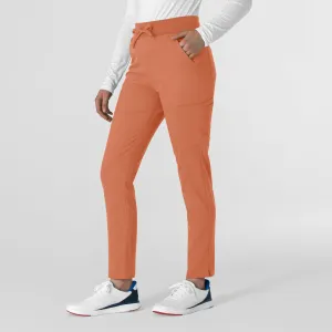Thrive 5222 Cargo Straight Slim Leg Scrub Pants Terracotta