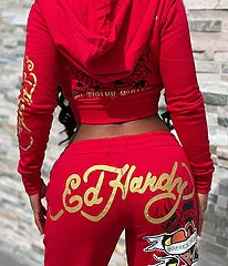 Trendy printed two-piece set AY3331
