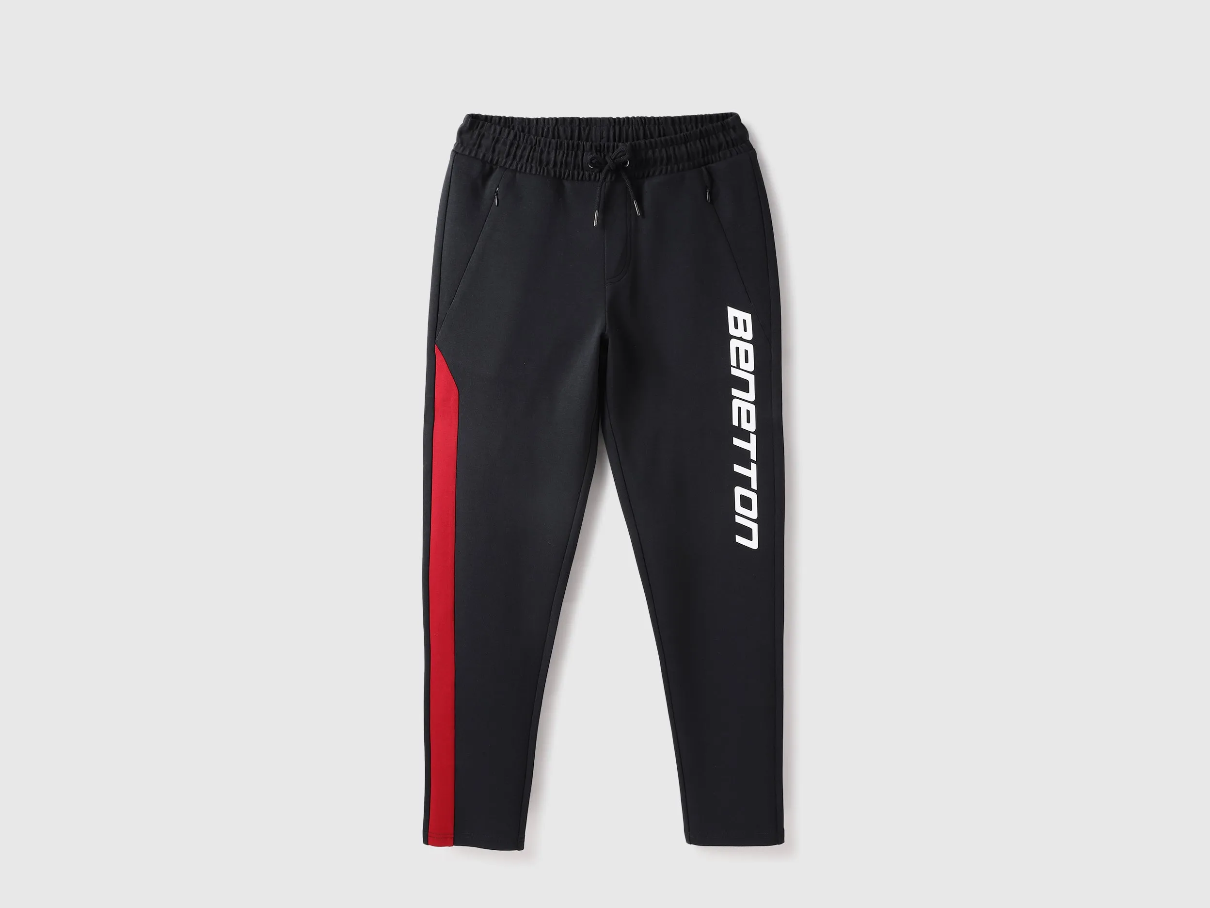 Typography Baggy Fit Trackpants