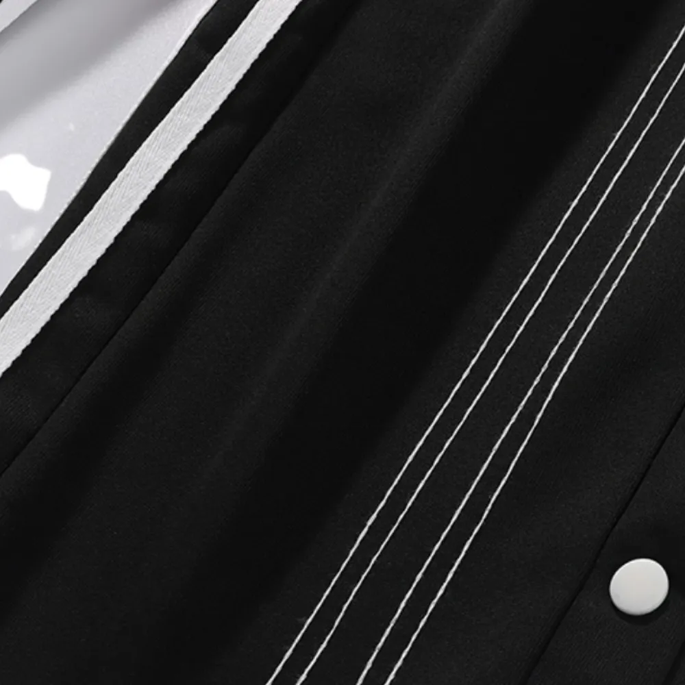 Urban High Street Stripe Buttons Pants