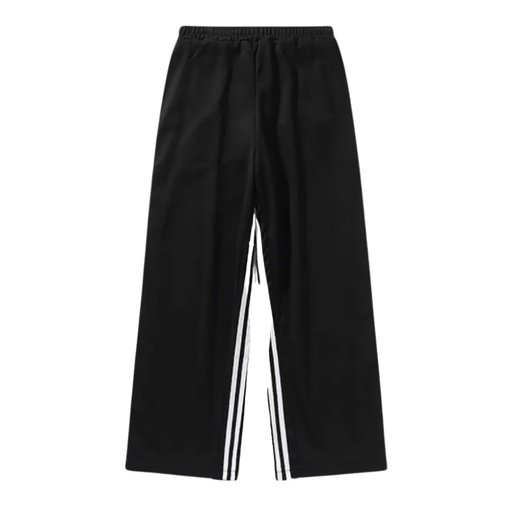 Urban High Street Stripe Buttons Pants
