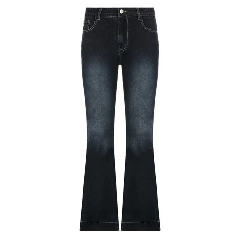 Vintage Aesthetic Flare Jeans