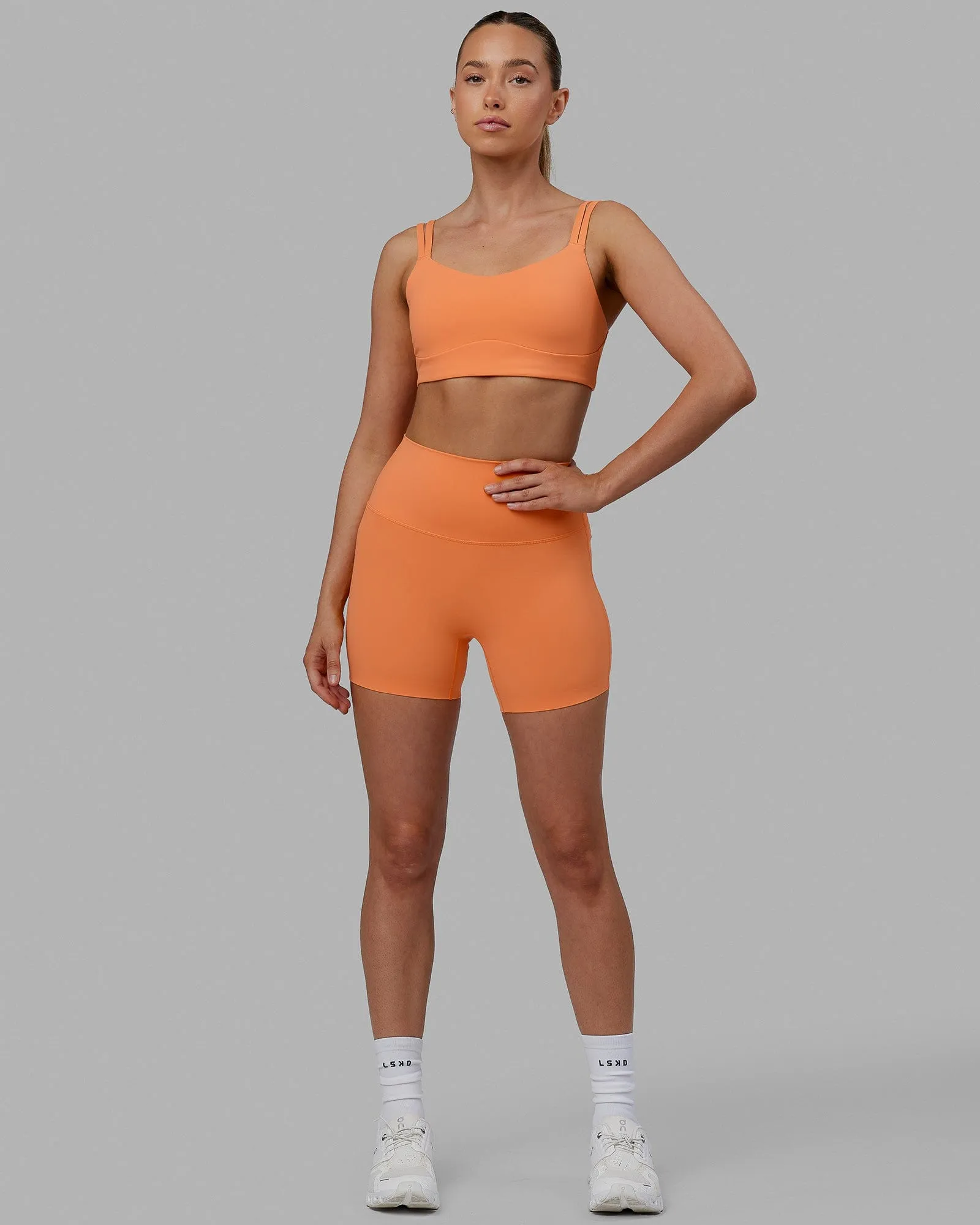 Vogue Sports Bra - Tangerine