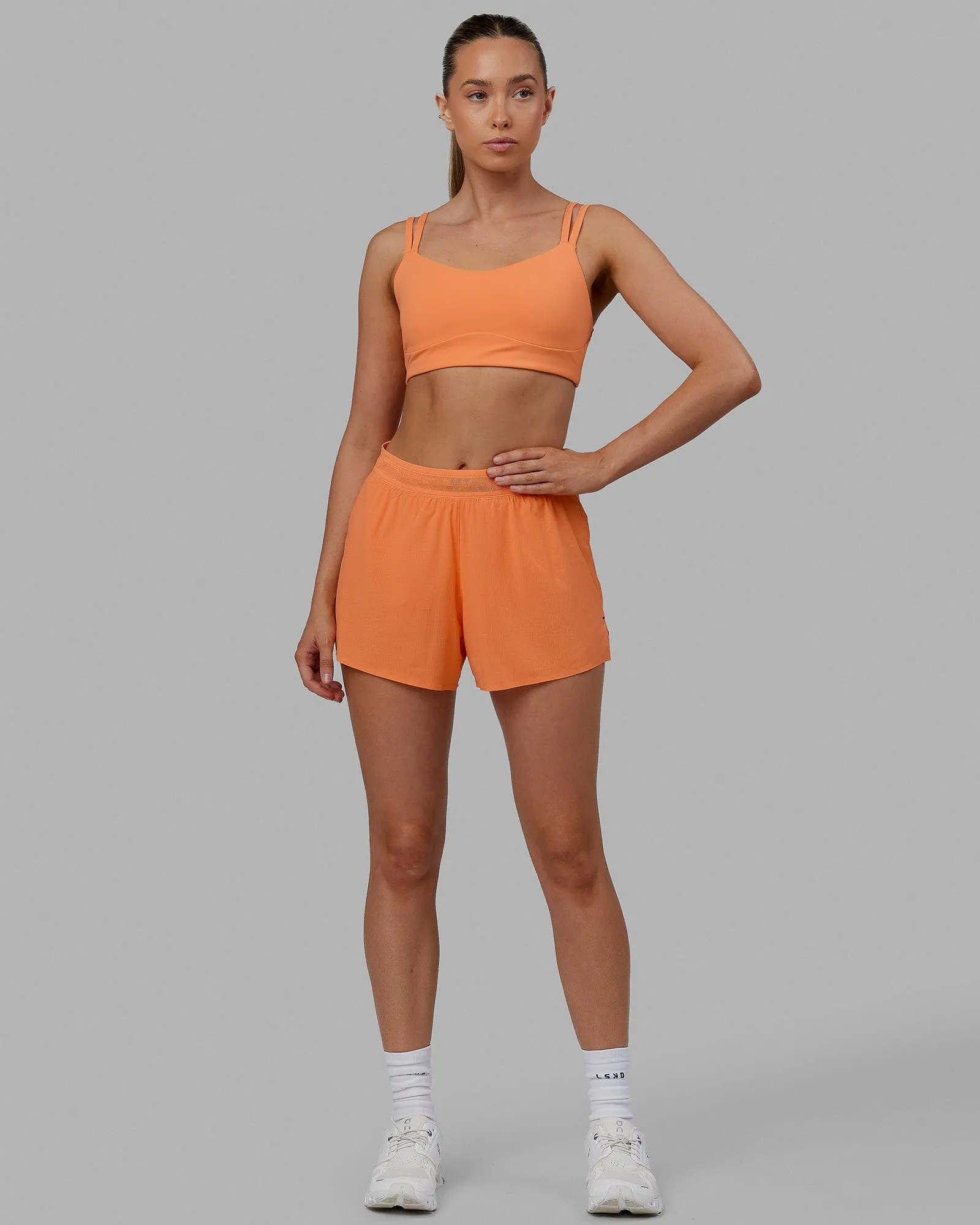 Vogue Sports Bra - Tangerine