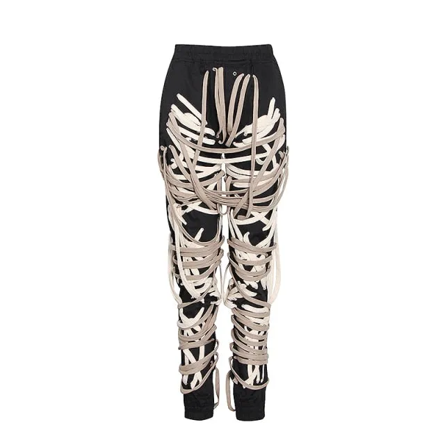 Women Slim Pants Streetwear Fashion
