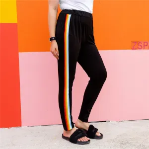 Women's Large Size Casual Sport Trousers