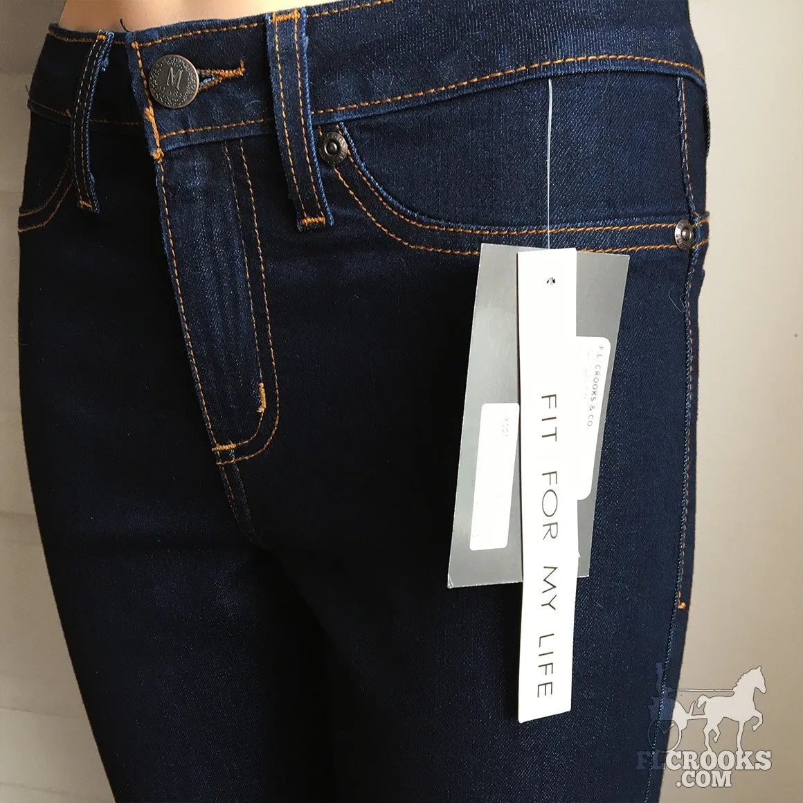 Women's Margaret M | Miracle Comfort Straight Leg Jean | Dark Indigo