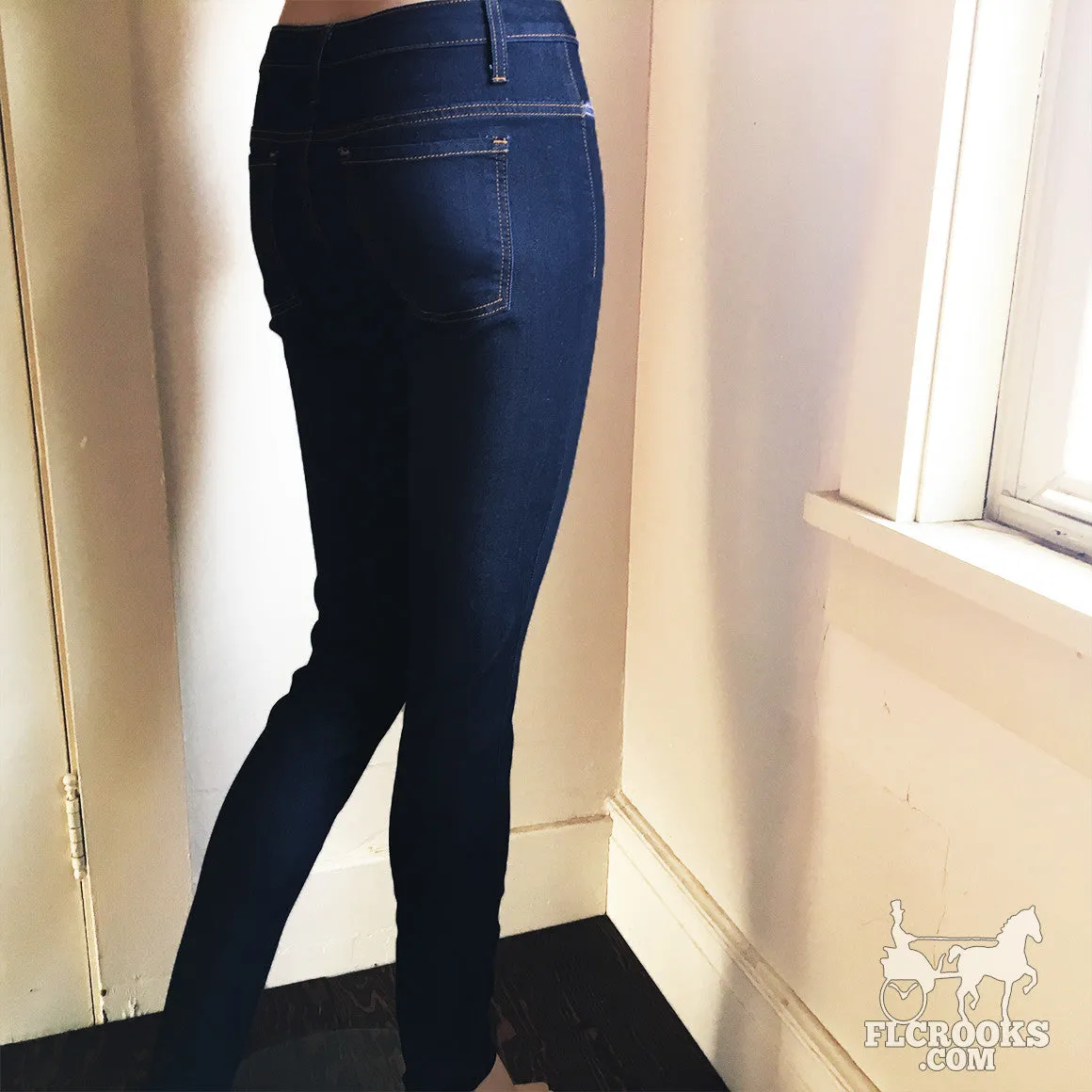 Women's Margaret M | Miracle Comfort Straight Leg Jean | Dark Indigo