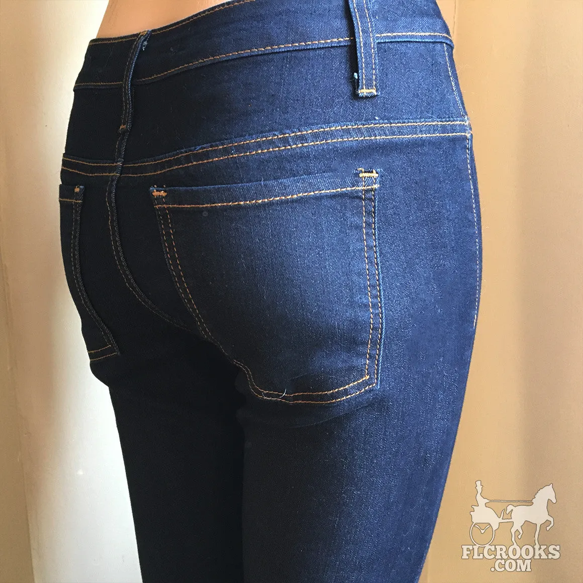 Women's Margaret M | Miracle Comfort Straight Leg Jean | Dark Indigo