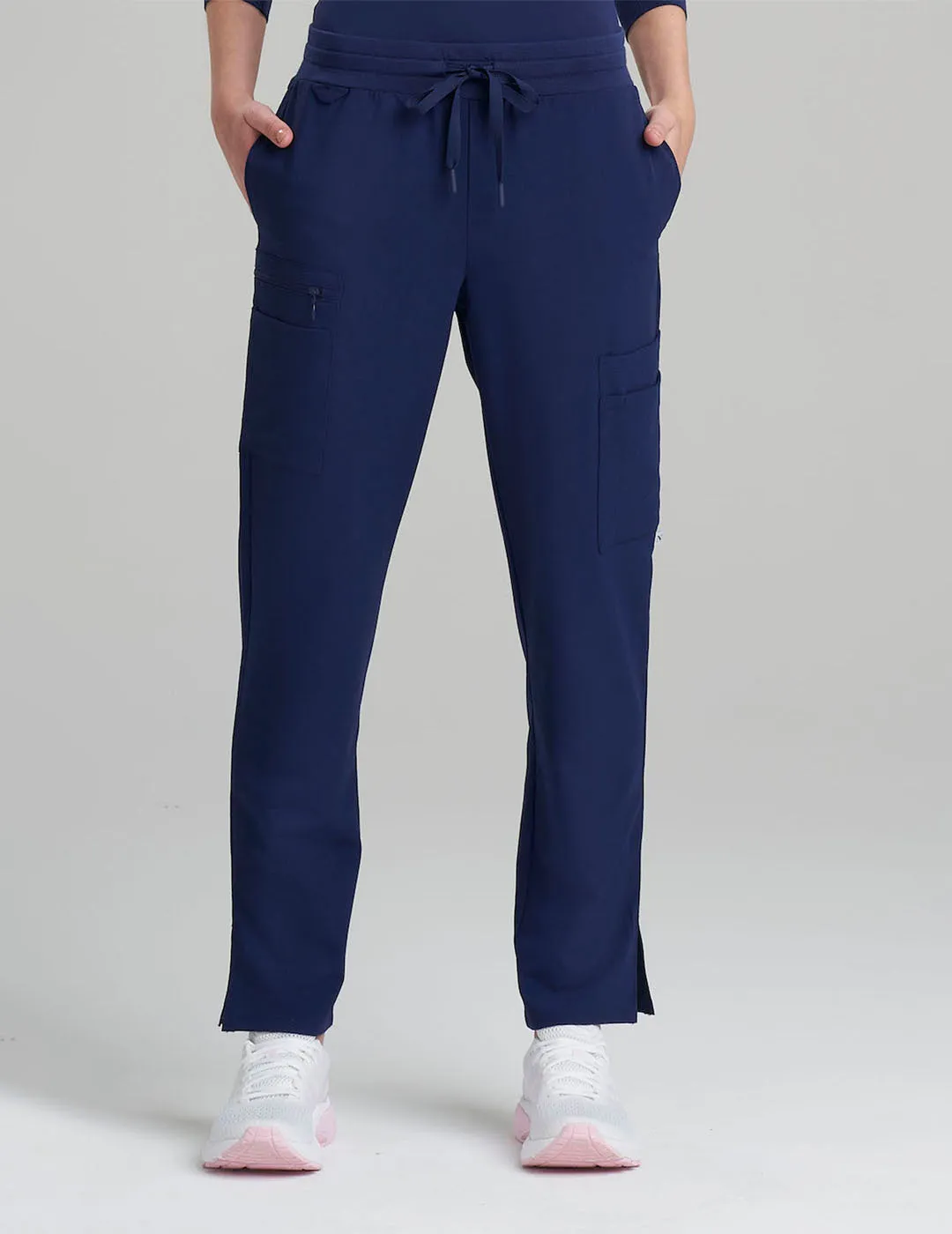 Womens Straight Leg Scrub Pants