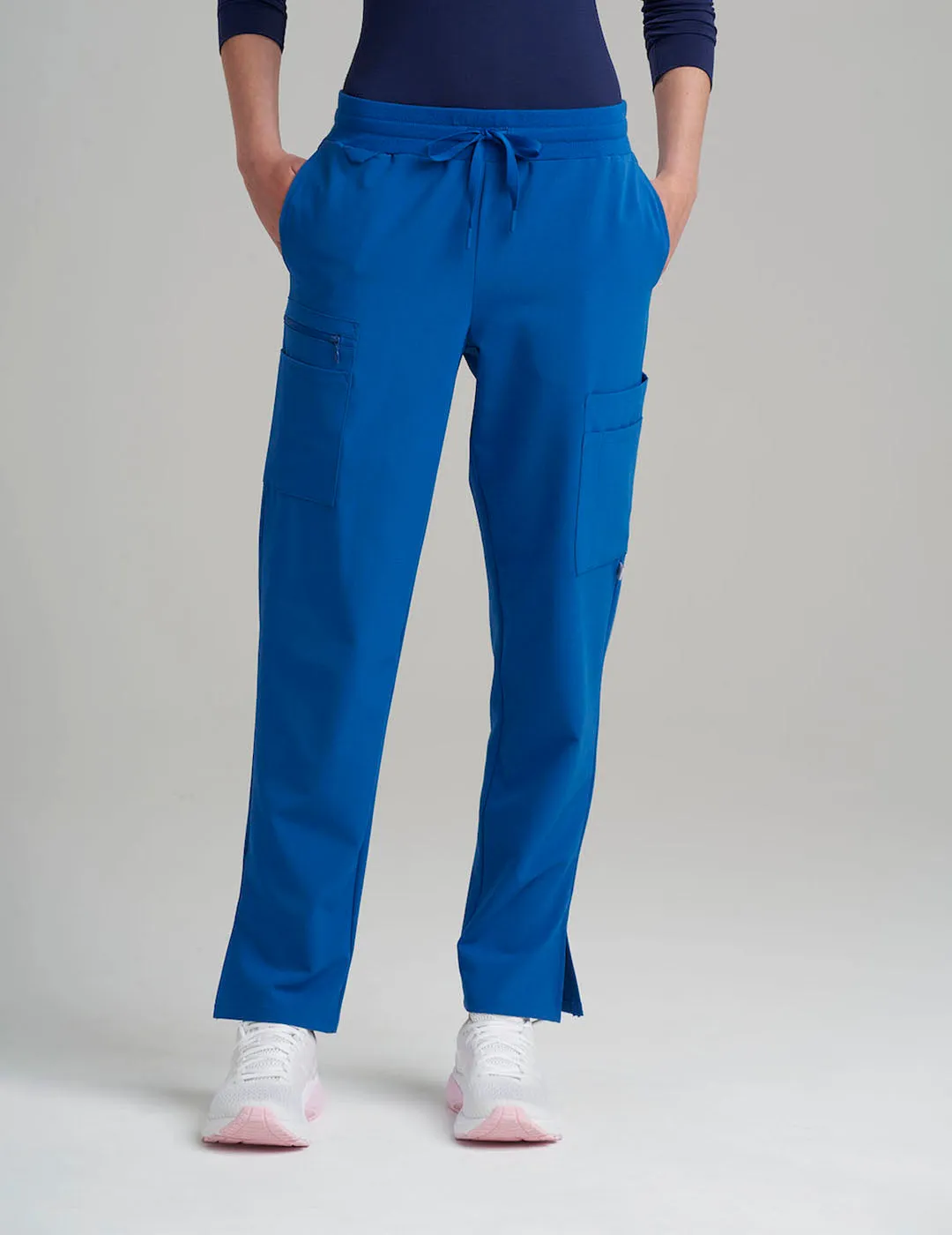 Womens Straight Leg Scrub Pants