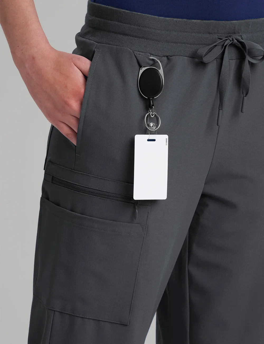Womens Straight Leg Scrub Pants