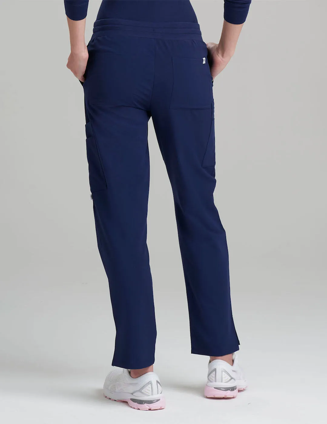 Womens Straight Leg Scrub Pants