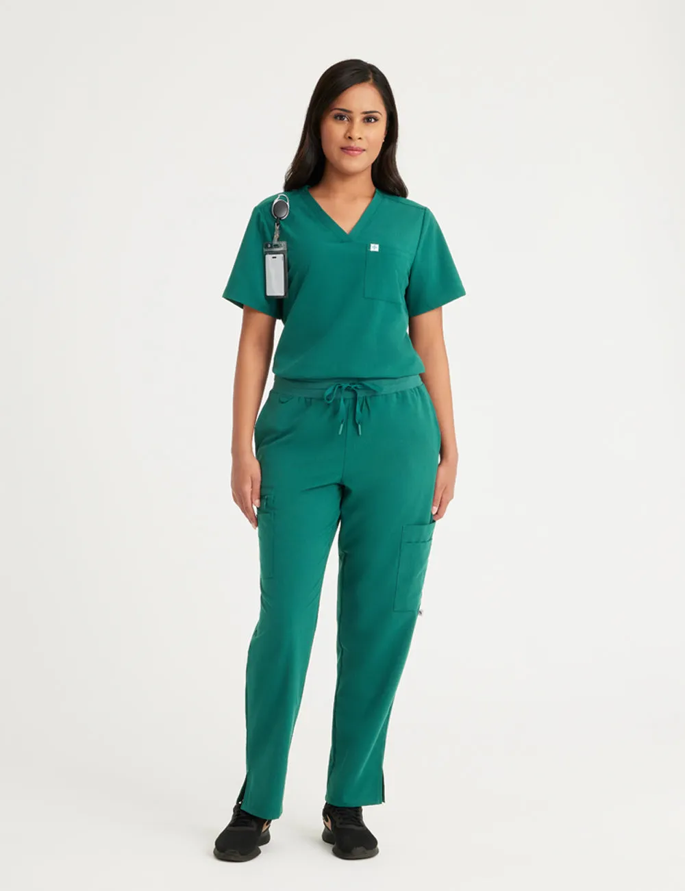 Womens Straight Leg Scrub Pants