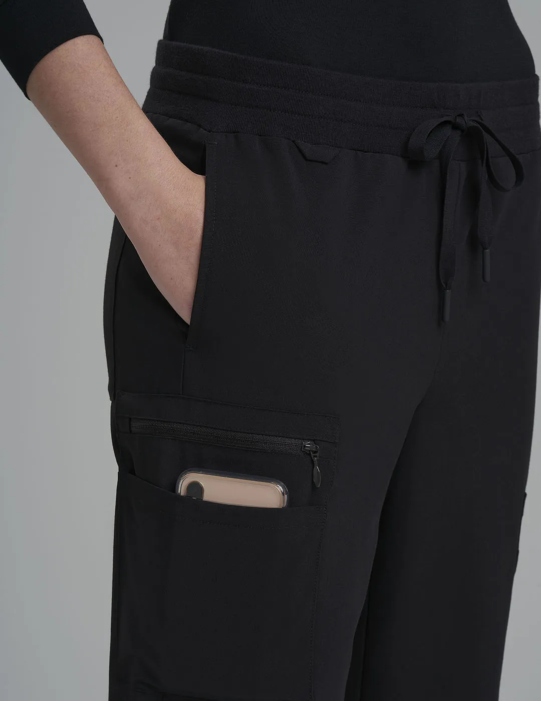 Womens Straight Leg Scrub Pants
