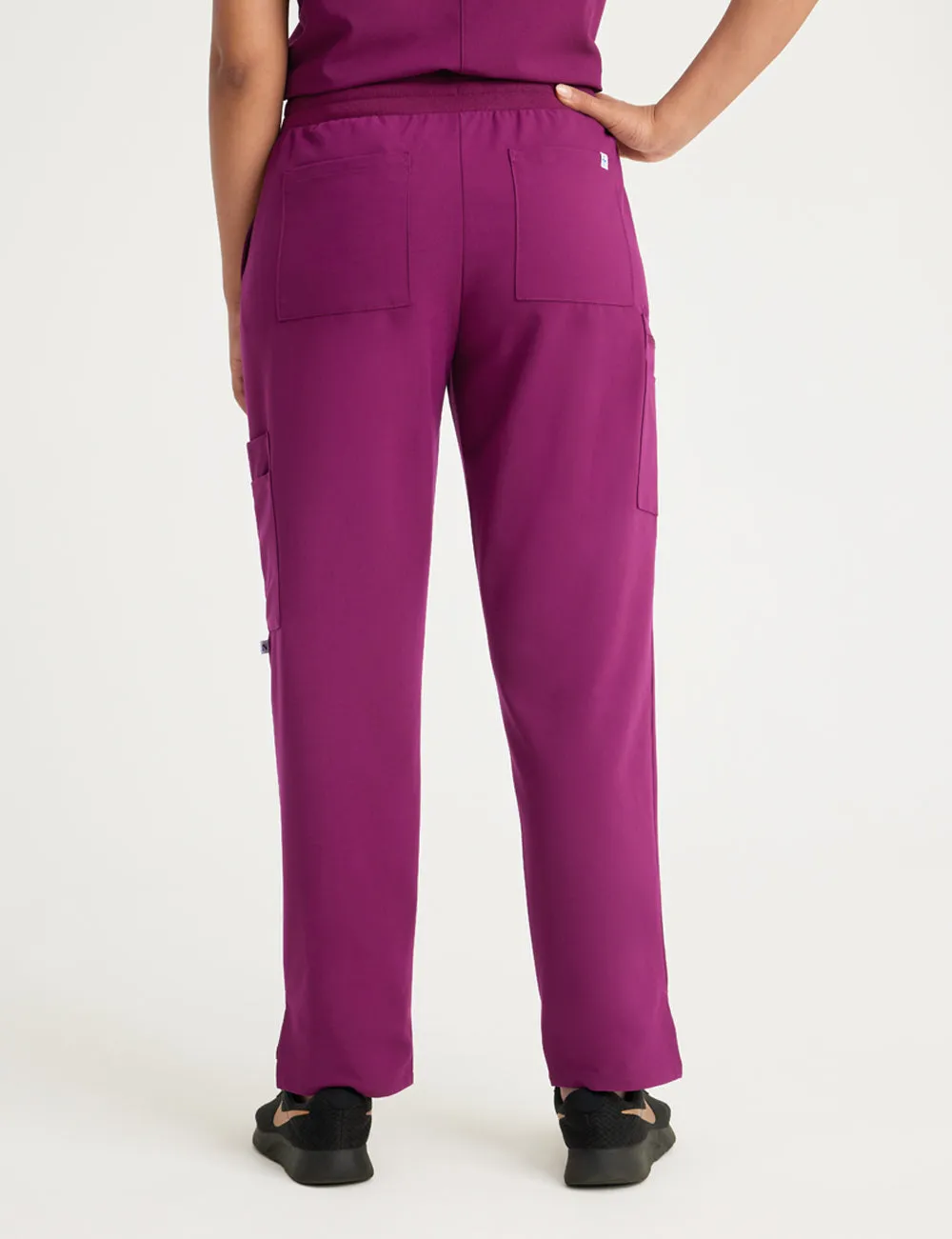 Womens Straight Leg Scrub Pants