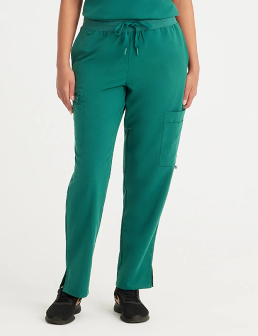 Womens Straight Leg Scrub Pants