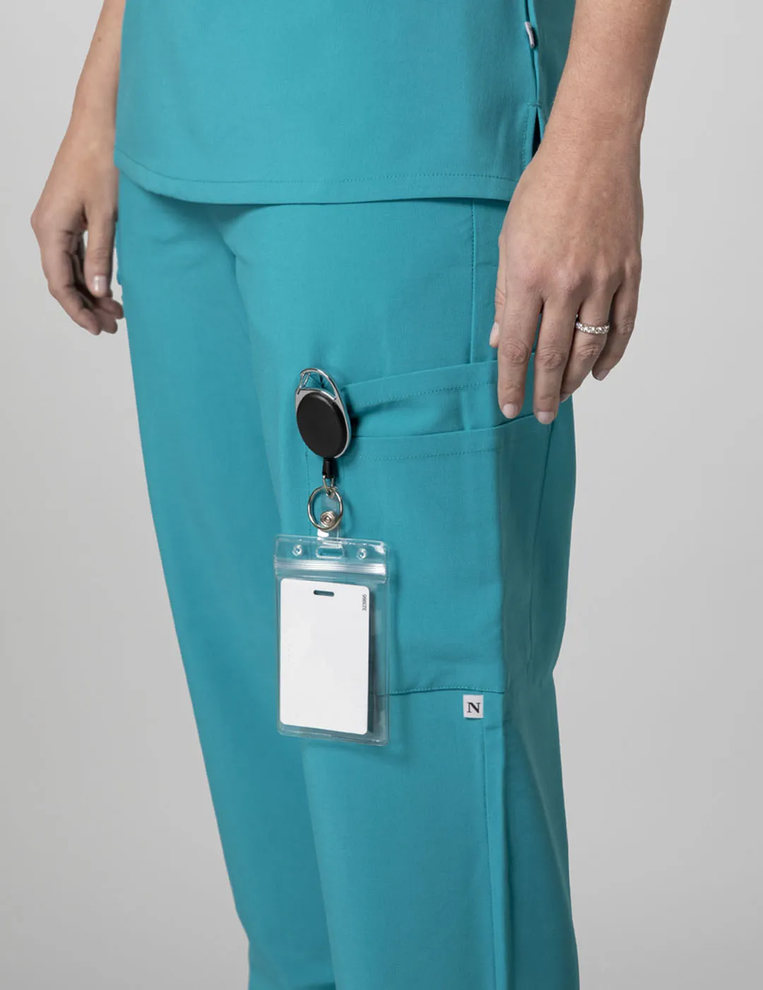 Womens Straight Leg Scrub Pants
