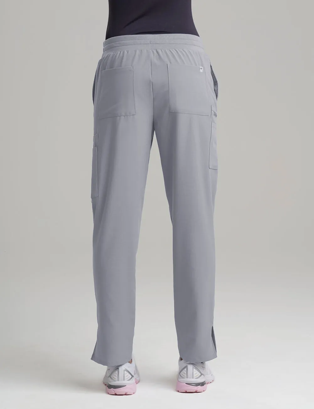 Womens Straight Leg Scrub Pants