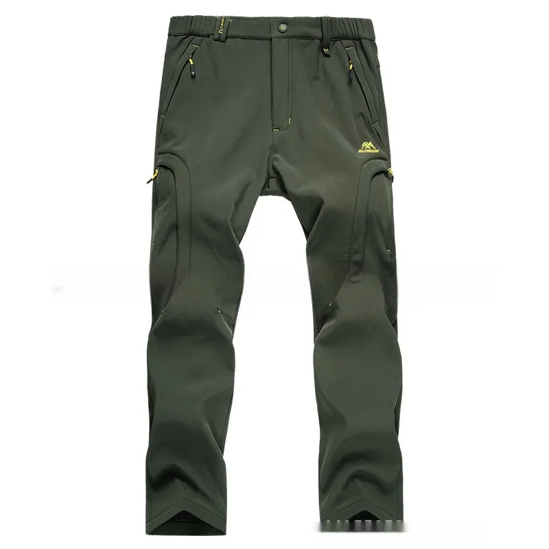 Women's Waterproof Warm and Loose Climbing Pants