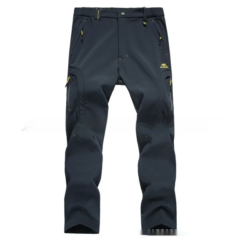 Women's Waterproof Warm and Loose Climbing Pants