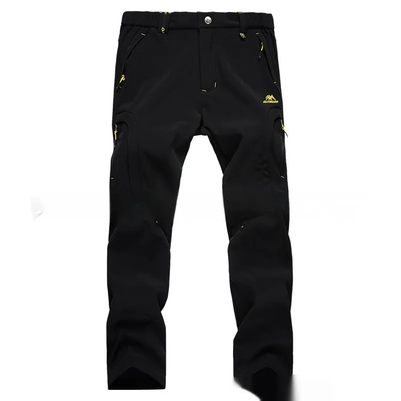 Women's Waterproof Warm and Loose Climbing Pants