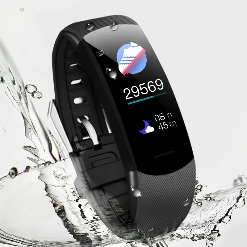 XANES G6 0.96'' IPS Color Screen Waterproof Smart Watch Heart Rate Monitor Sports Fitness Bracelet Mi Band