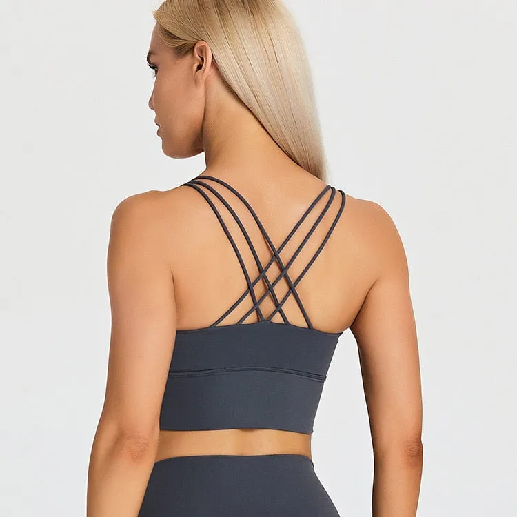 Yoga Top Butterfly Strap